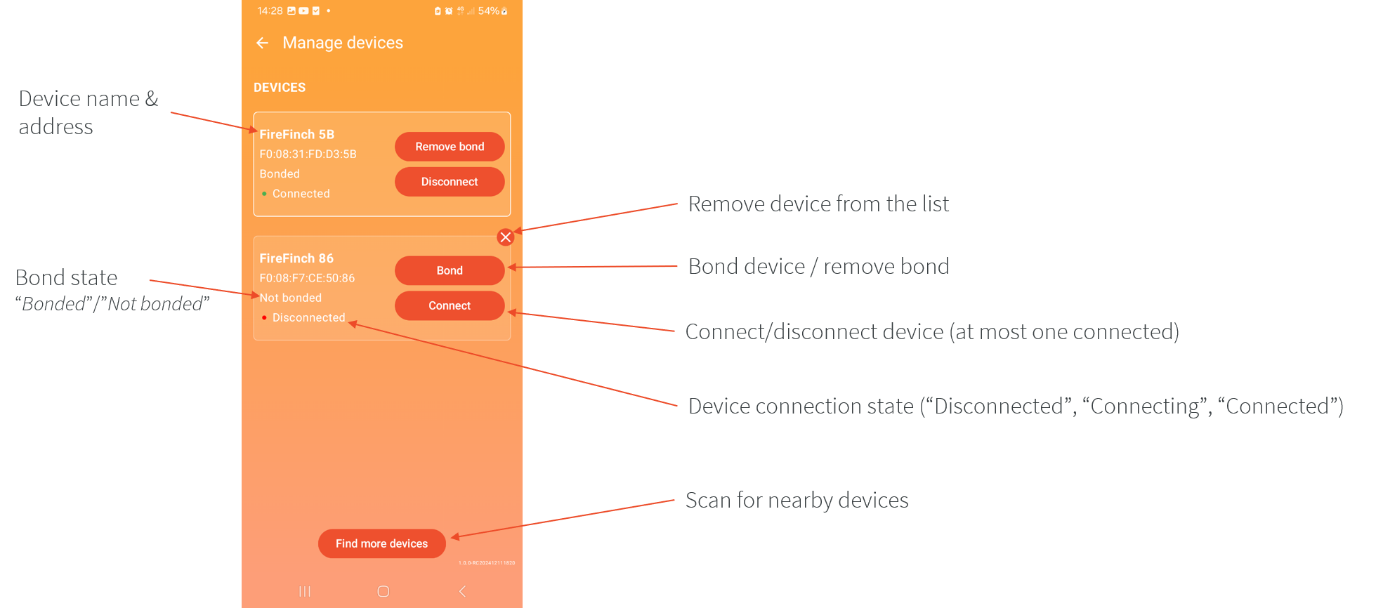 Device Management with Companion App